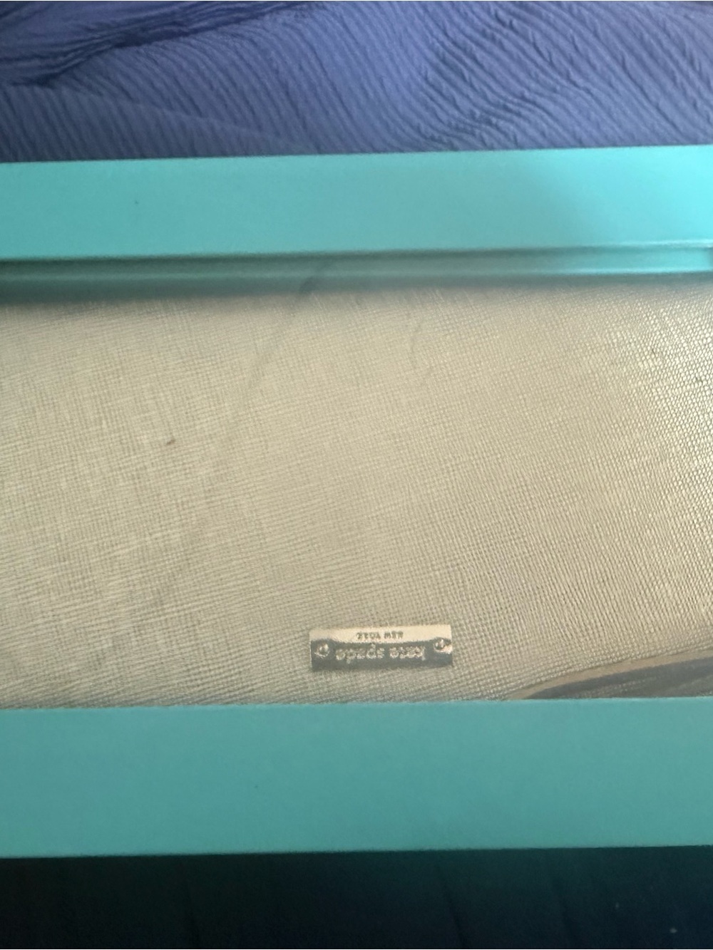 kate spade Metallic Champagne Clutch